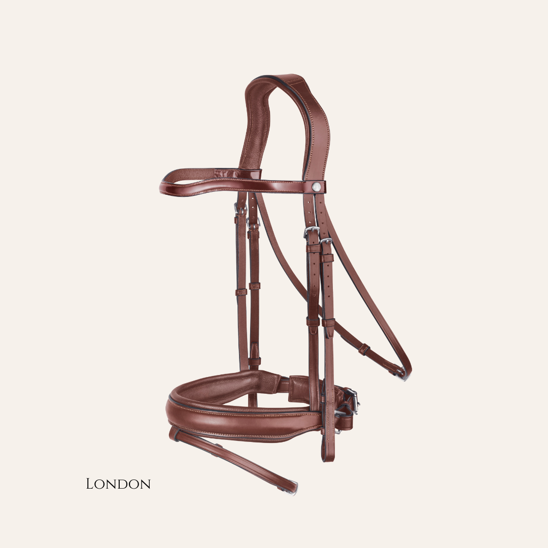 Bridle swedish noseband - 4E157 - Mon Sellier